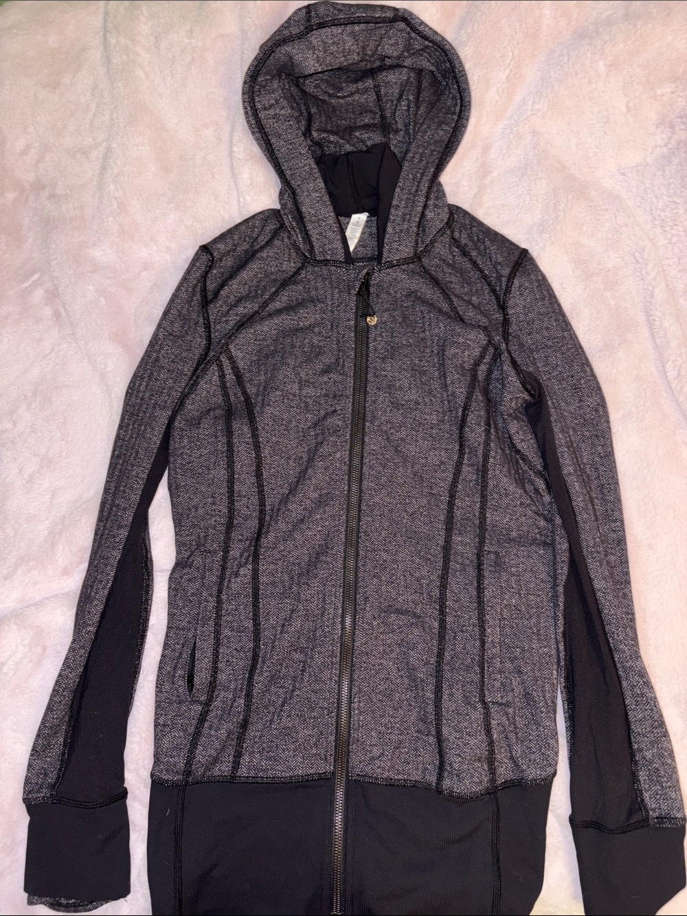 Lululemon Women’s Hooded Zip Jacket - Heather Gray